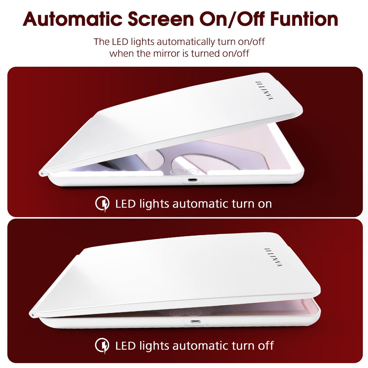 iPad  LED Makeup Mirror