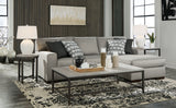 Marsing Slate Nuvella 2-Piece Sectional With Chaise