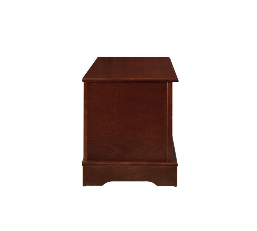 Paula Rectangular Cedar Chest Warm Brown