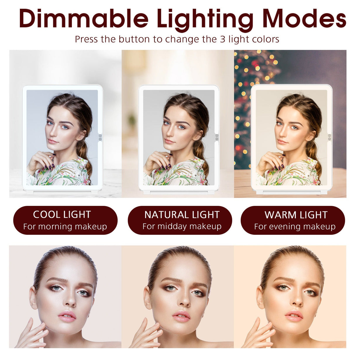 iPad  LED Makeup Mirror