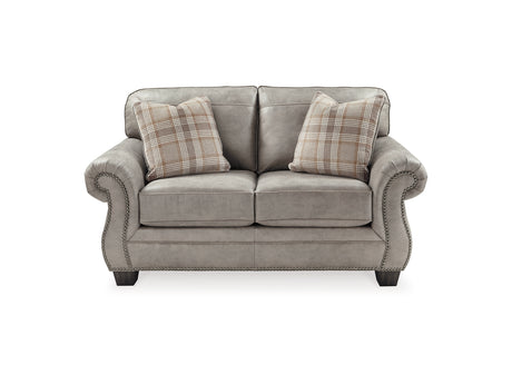 Olsberg Steel Sofa, Loveseat, Recliner, And Ottoman
