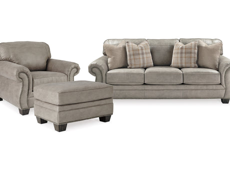 Olsberg Steel Sofa, Chair And Ottoman