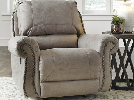 Olsberg Steel Sofa, Loveseat, Recliner, And Ottoman