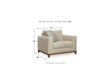 Parklynn Desert Sofa, Loveseat, Oversized Chair And Ottoman