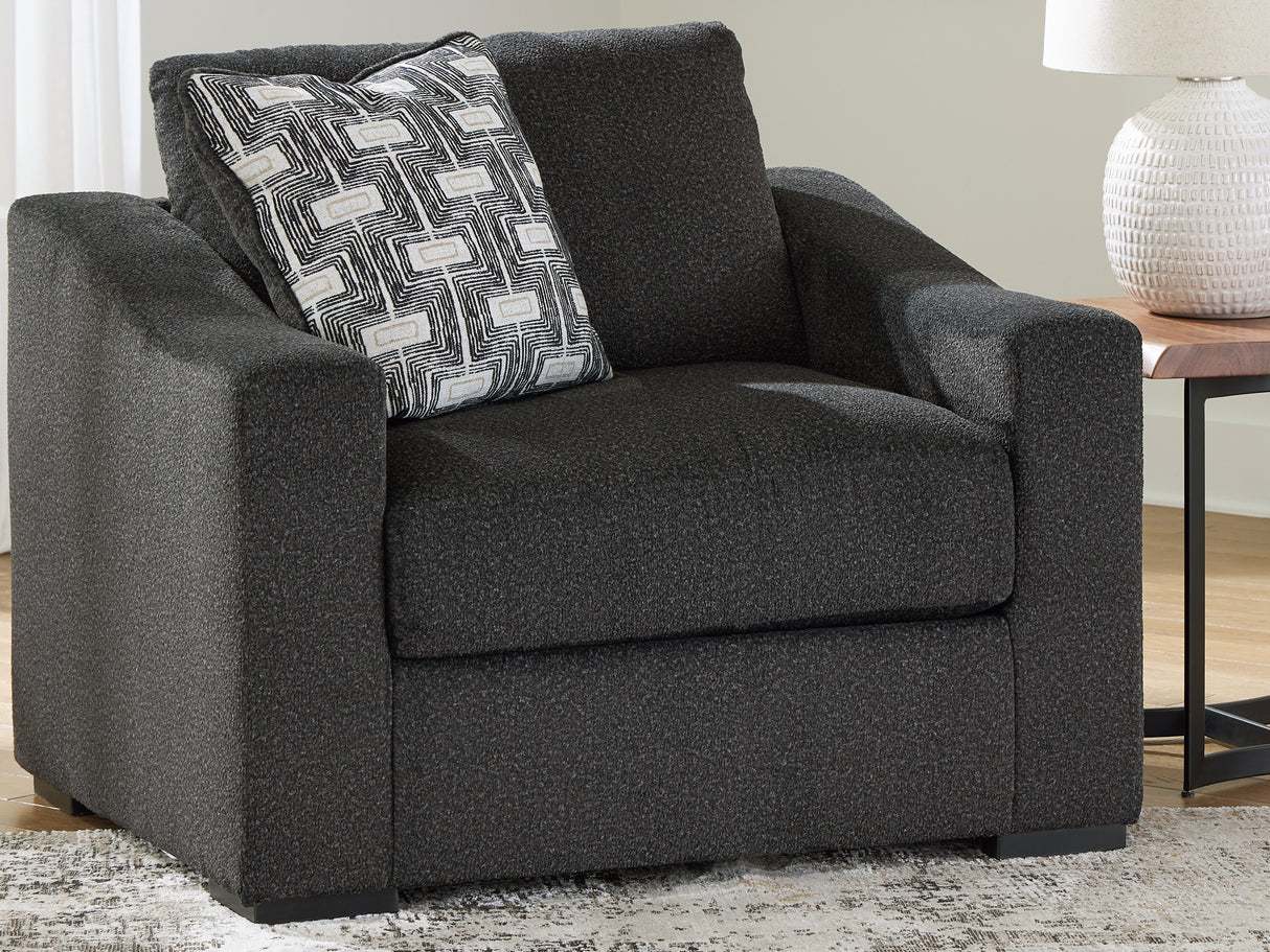Wryenlynn Onyx Sofa, Loveseat, Oversized Chair And Ottoman