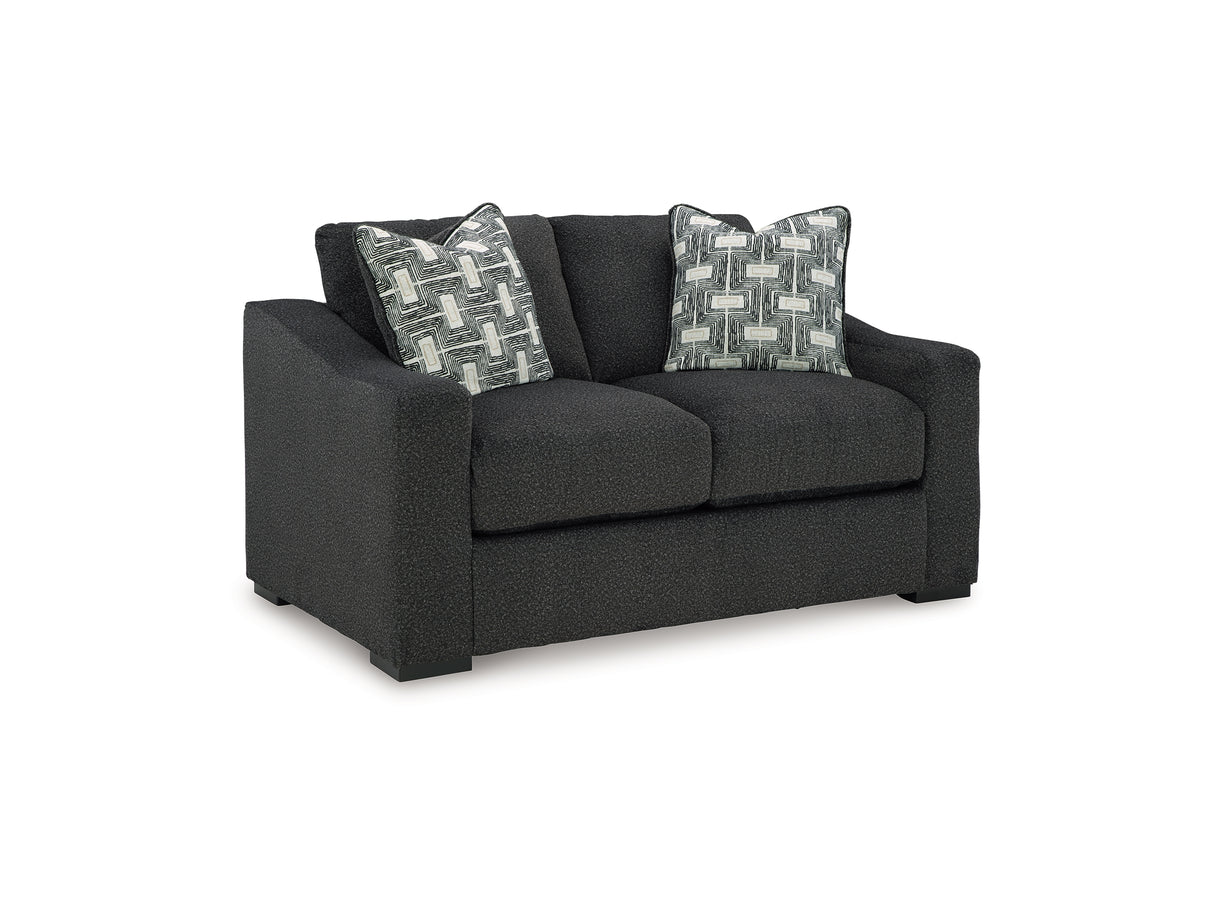 Wryenlynn Onyx Sofa, Loveseat, Oversized Chair And Ottoman