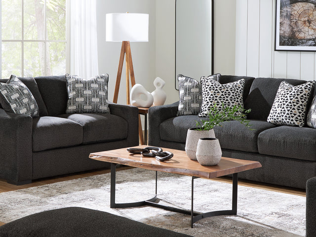 Wryenlynn Onyx Sofa, Loveseat, Oversized Chair And Ottoman