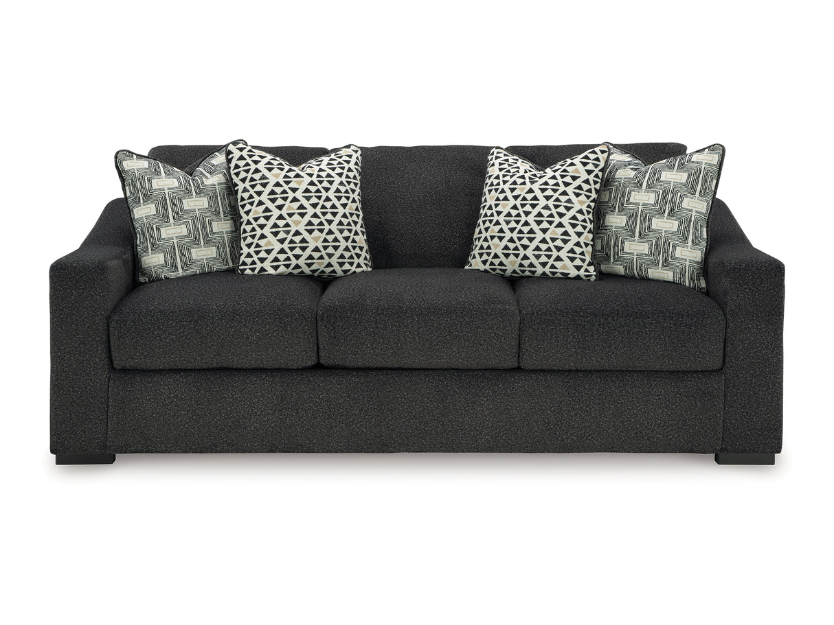 Wryenlynn Onyx Sofa, Loveseat, Oversized Chair And Ottoman