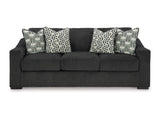 Wryenlynn Onyx Sofa, Loveseat, Oversized Chair And Ottoman