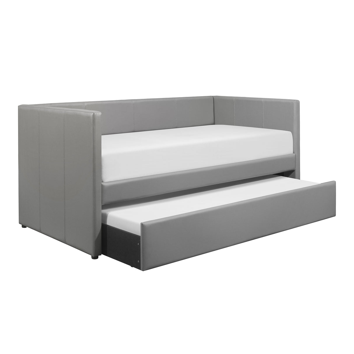 Adra Gray Daybed With Trundle