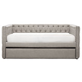 Adalie Gray Daybed With Trundle