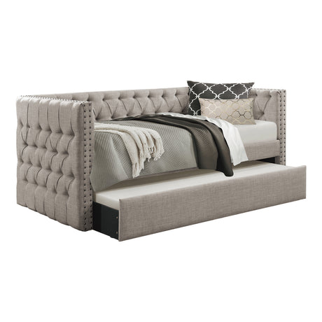 Adalie Gray Daybed With Trundle