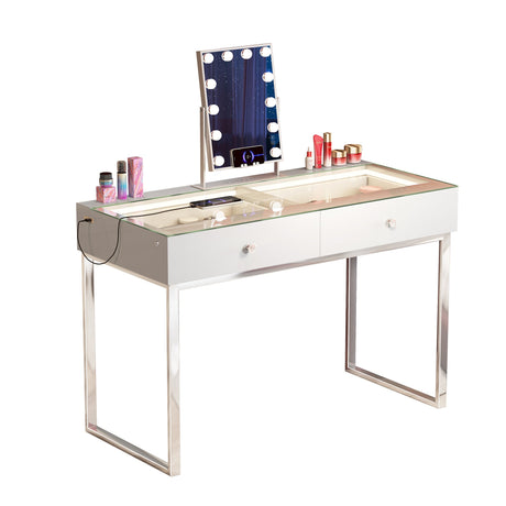 Alice Vanity Desk Pro - 2 Storage Drawers