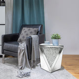 Crushed Diamond Side Table