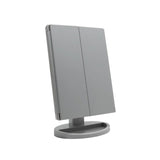 Touch Trifold Dimmable LED Makeup Mirror