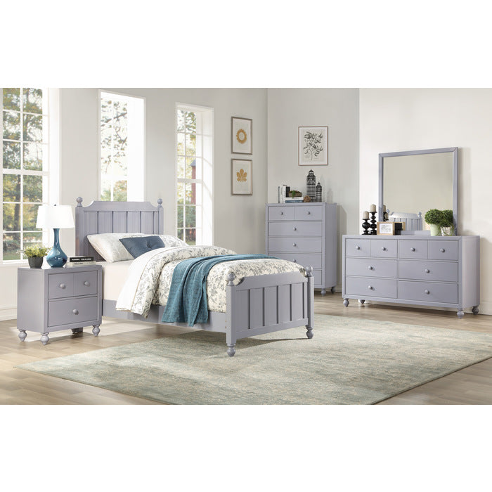 Wellsummer Gray Night Stand