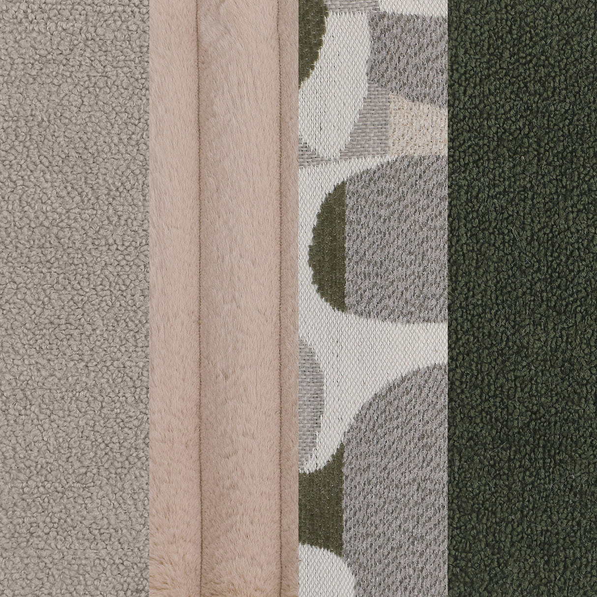 Fayette Greige 2-Piece Upholstered Sectional Sofa