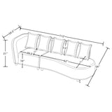 Fayette Greige 2-Piece Upholstered Sectional Sofa