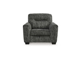 Lonoke Gunmetal 2 Loveseats And Chair