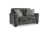 Lonoke Gunmetal 2 Loveseats And Chair