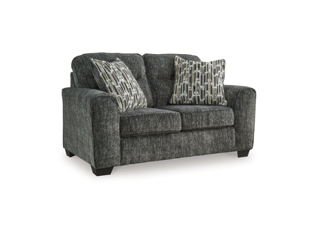Lonoke Gunmetal 2 Loveseats And Chair