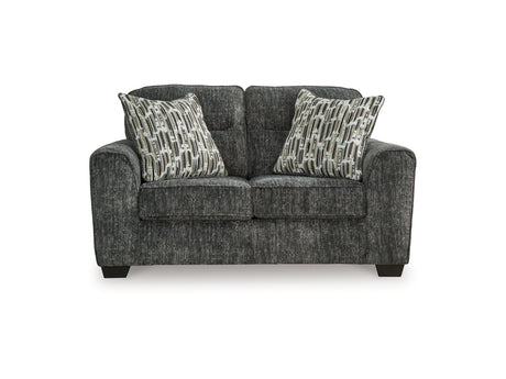 Lonoke Gunmetal 2 Loveseats And Chair