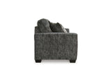 Lonoke Gunmetal Sofa, Loveseat, Oversized Chair And Ottoman