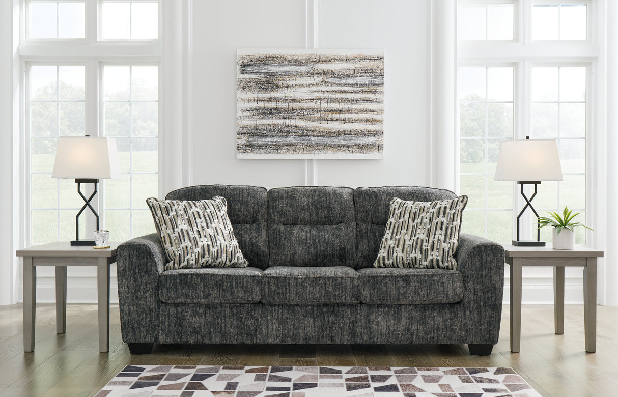 Lonoke Gunmetal Sofa