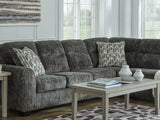 Lonoke Gunmetal 2-Piece Right-Arm Facing Sectional With Chaise