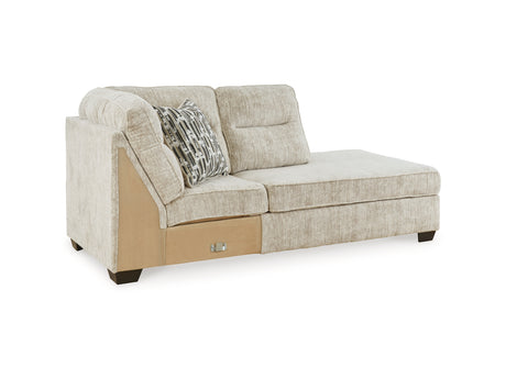 Lonoke Parchment 2-Piece Right-Arm Facing Sectional With Chaise And Ottoman