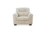 Lonoke Parchment Sofa, Loveseat, Oversized Chair And Ottoman