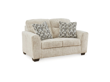 Lonoke Parchment Sofa, Loveseat, Oversized Chair And Ottoman