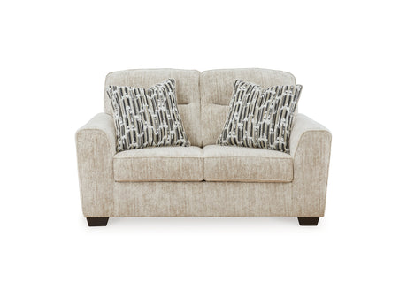 Lonoke Parchment Sofa, Loveseat, Oversized Chair And Ottoman