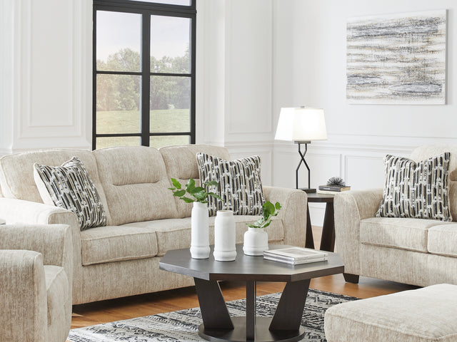 Lonoke Parchment Sofa, Loveseat, Oversized Chair And Ottoman