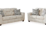 Lonoke Parchment Sofa And Loveseat