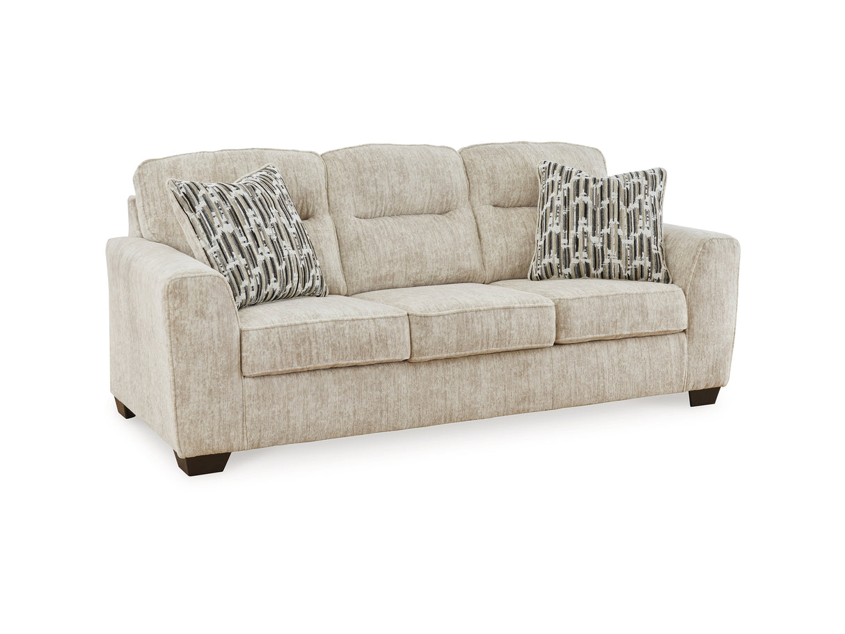 Lonoke Parchment Sofa, Loveseat, Oversized Chair And Ottoman