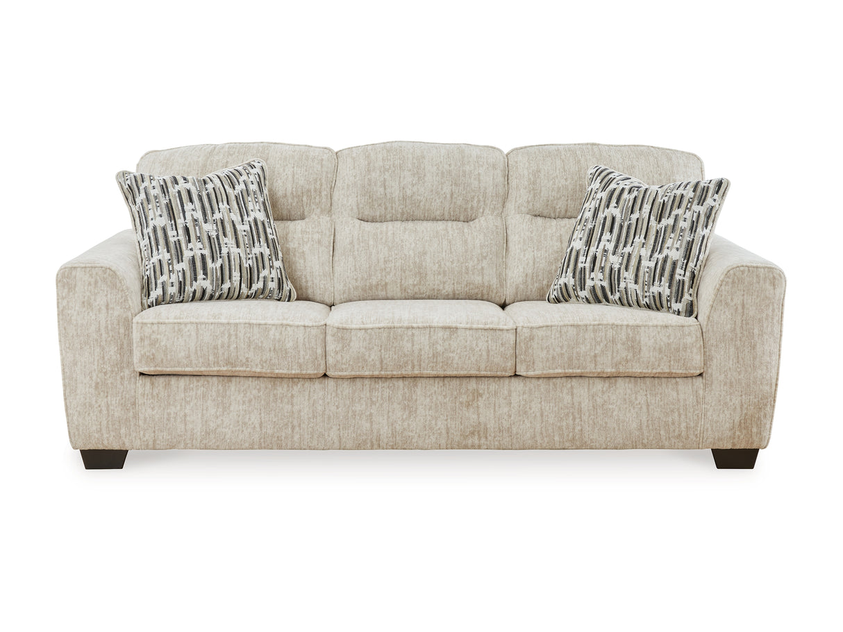 Lonoke Parchment Sofa, Loveseat, Oversized Chair And Ottoman