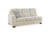 Lonoke Parchment 2-Piece Right-Arm Facing Sectional With Chaise And Ottoman