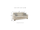 Lonoke Parchment Sofa, Loveseat, Oversized Chair And Ottoman