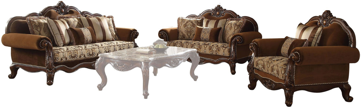 Jardena and Cherry Oak Living Room Set