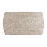 Cristo Black Dining Table, Marble Top