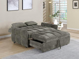 Cotswold Tufted Cushion Sleeper Sofa Bed Brown