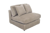 Blaine Upholstered Armless Chair Sand
