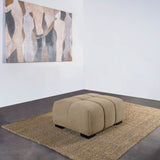 Octavia Upholstered Rectangular Ottoman Camel