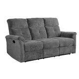 Treyton Gray Chenille Sofa
