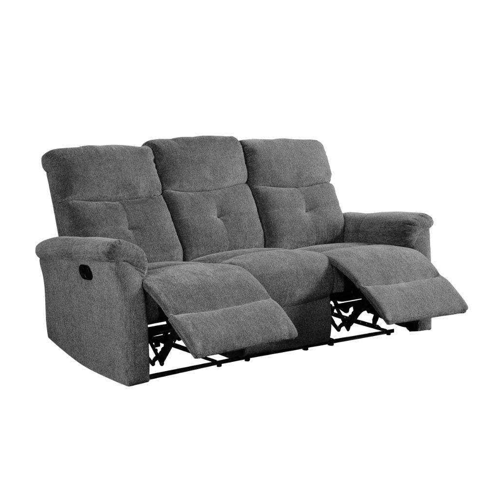 Treyton Gray Chenille Sofa
