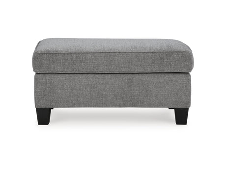 Mathonia Smoke Oversized Chair And Ottoman