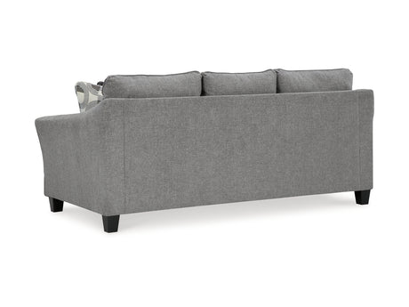 Mathonia Smoke Sofa, Loveseat, Oversized Chair And Ottoman
