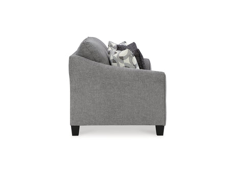 Mathonia Smoke Sofa, Loveseat, Oversized Chair And Ottoman