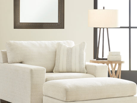 Maggie Birch Oversized Chair And Ottoman